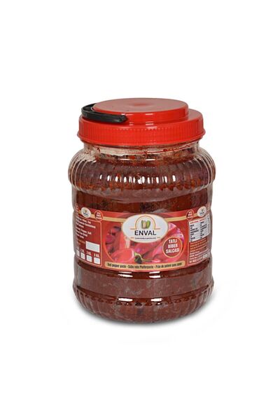 Enval Ev Yapımı ( Meşhur Adana Karaisalı ) Tatlı Biber Salçası Doğal Güneşte ...