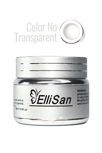 Elase Ellisan Tırnak Jeli Transparent Şeffaf Jel 56ml