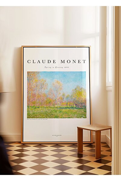 ARTHOUSECOLLECTIVE Poster Monet - Primăvara în Giverny - Poster fără încadrar...