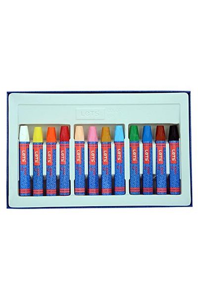 LETS HAVE FUN Lets Crayon 12 Colors