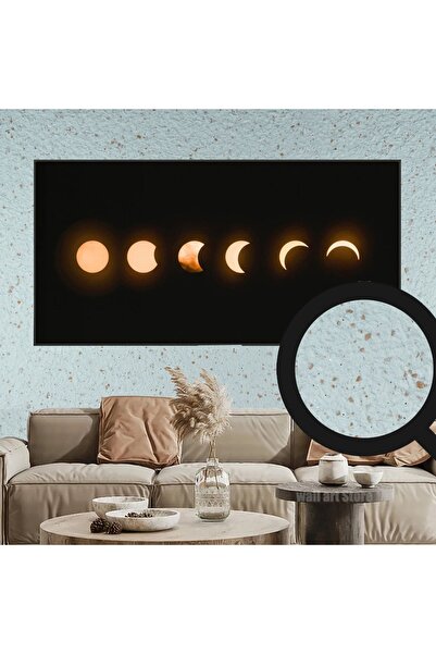 Vakar Premium Canli Siva Moonlight 26 2kg Paket BEYAZ ZEMiN AÇIK KAHVERENGi DESEN