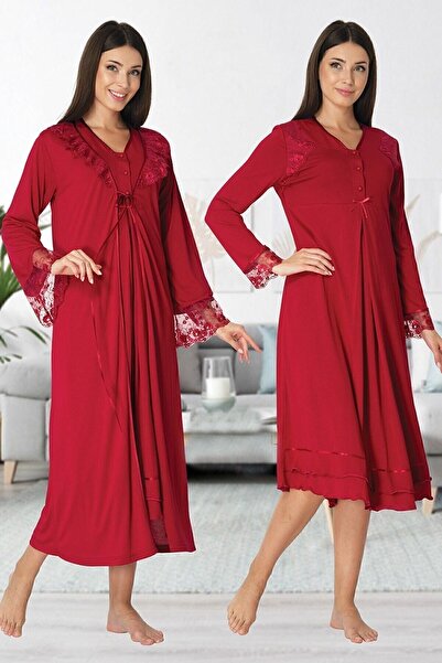 Effortt مجموعة ملابس نوم للحوامل من Mayss Collections 2425 باللون الفوشيا