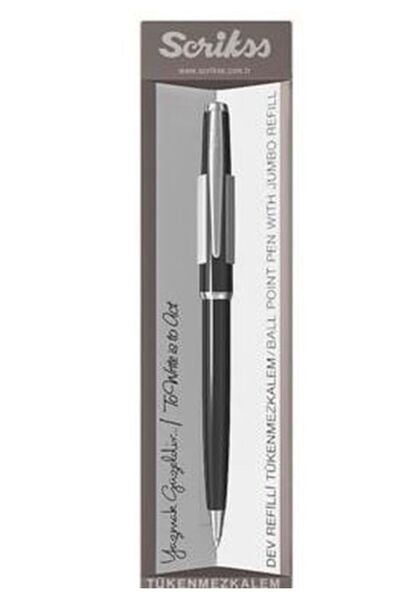 Scrikss 52 Tükenmez Kalem Siyah