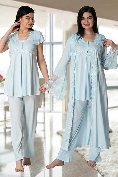 Effort Pijama Effortt 5011 Set Pijamale Maternitate Rochie