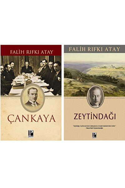 Pozitif Yayınları Çankaya - Zeytindağı / 2 Kitap Takım - Falih Rıfkı Atay