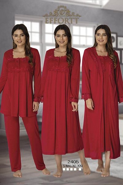 Effort Pijama Set de gravidă de maternitate cu mâneci din dantelă