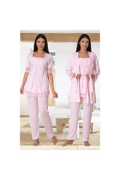 Effort Pijama Σετ Μητρότητας Efortt 3 τεμαχίων με δυνατότητα θηλασμού