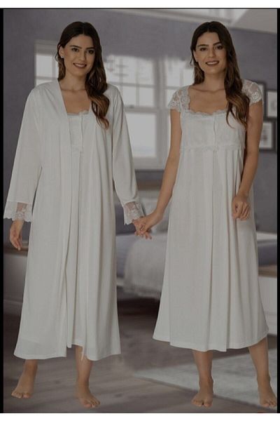 Effortt Zerre Baby Women's Ecru Maternity Set