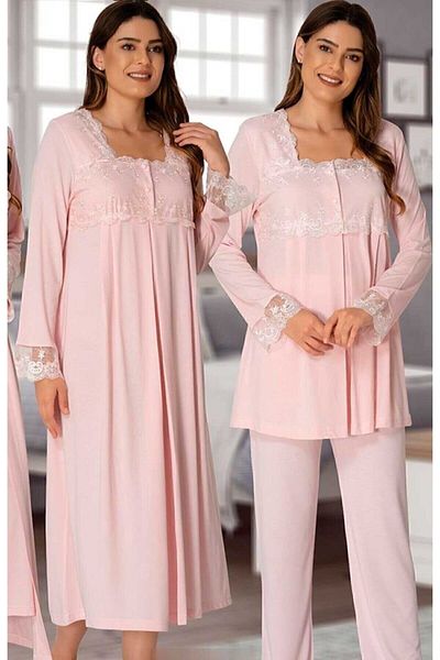 Effortt 2405 Pink Maternity Set