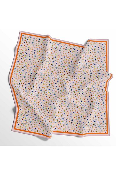 İpekal 90X90 Silk Voile Thin Scarf - 03575
