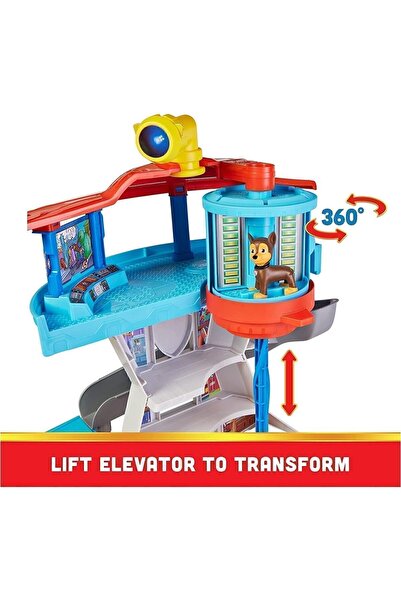 Cici Oyuncak Lookout Tower Playset Gözetleme Kulesi Ve Polis Chase Ve Figür P...