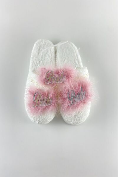 ByLohusa Effortt Pink Bride Maternity Crown and Slippers