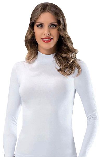 İmer Çamaşır Women's Turtleneck Long Sleeve T-Shirt
