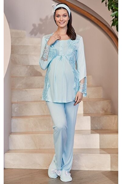 Şık Mecit Σετ πιτζάμες εγκυμοσύνης Şehzade Model