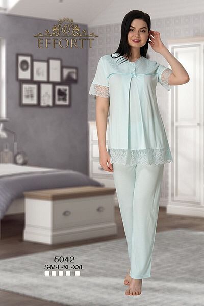 Effort Pijama Σετ Πιτζάμες εγκυμοσύνης Effortt 5042