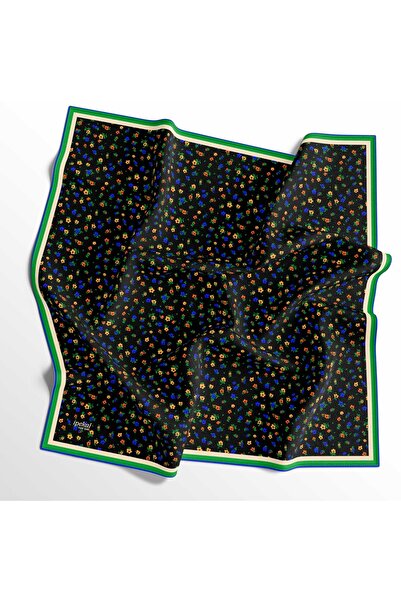 İpekal 90x90 Шовковий вуаль тонкий шарф - 03575