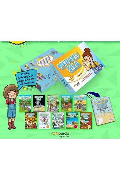 Onburda Yayınları Meraklı Sıla 4.sınıflar Için 10 Lu Hikaye Seti