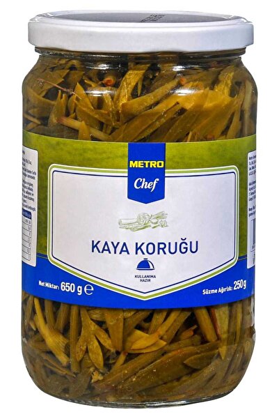 Metro Chef Kaya Koruğu Cam Turşusu 650 Gram