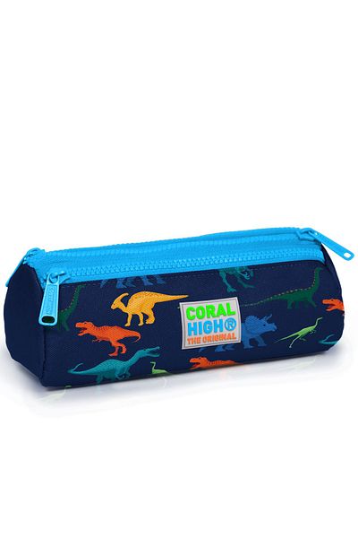 Coral High Παιδική τσάντα μολυβιού τριών διαμερισμάτων με σχέδια