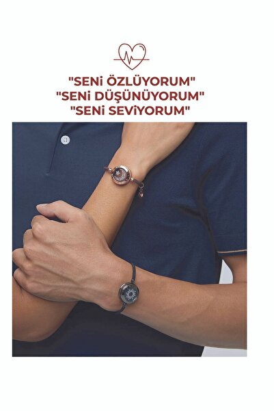 Totwoo Mesafe Bilekliği - Akıllı Dokunmatik Sevgililer Bilekliği