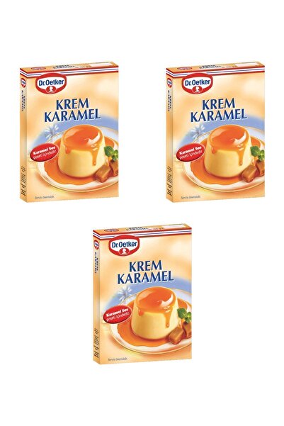 Dr. Oetker Krem Karamel 105 gr (3 ADET)