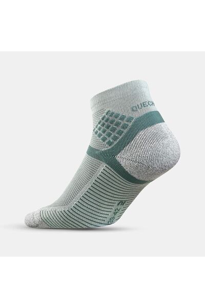 Decathlon Quechua Orta Boy Konçlu Outdoor Çorap - 2 Çift - Yeşil - Hike 500