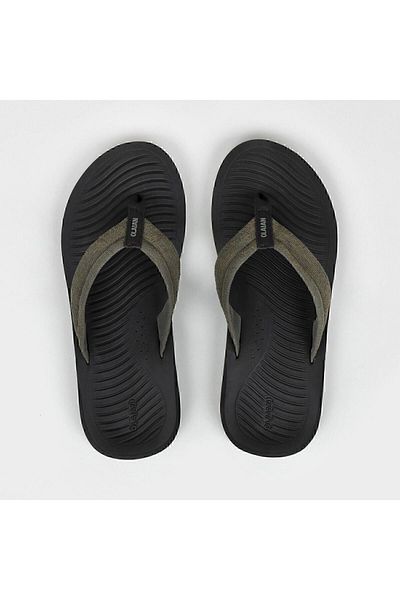 Decathlon Olaian Men's Flip Flops - Khaki - 500