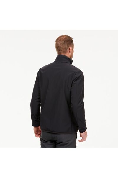 Decathlon Forclaz Чоловічий софтшелл-куртка - Чорний - Mt100