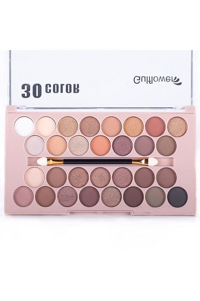 GulFlower 30 Pack Glitter and Matte Eyeshadow Palette