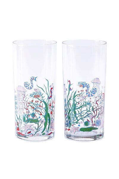 Anason İşleri Set of 4 - Fish Eye Full Tableware Set