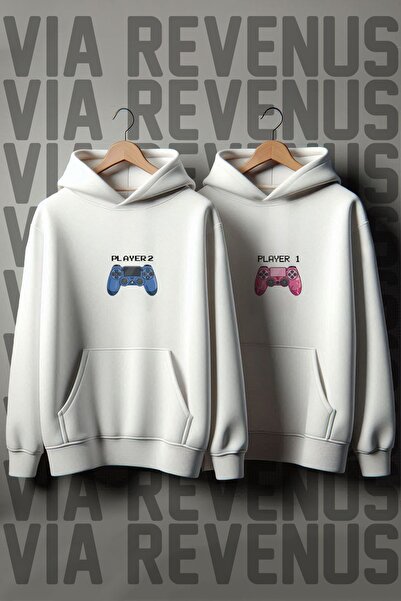 Vordevia Kombinovana majica igrača Valentine's Štampano - Oversize kroj