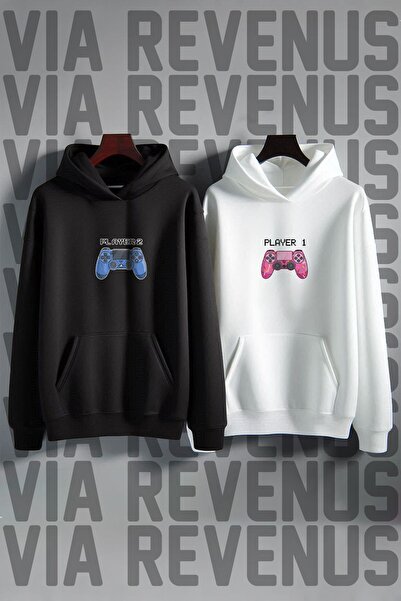 Vordevia Kombinovana majica igrača Valentine's Štampano - Oversize kroj