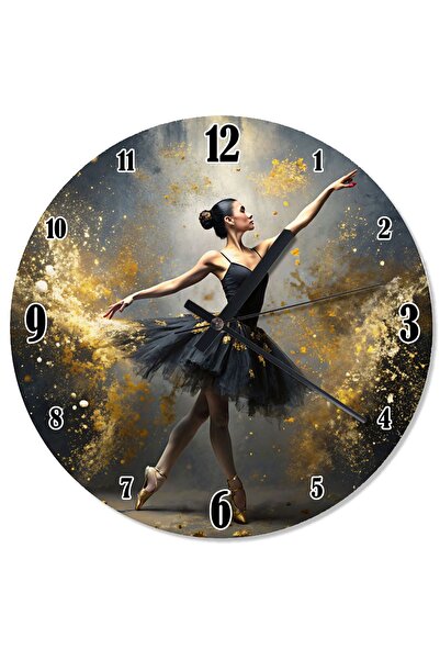 karizmart Balerin Analog Duvar Saati