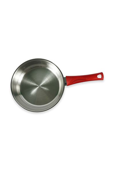FMS Red Ideal Steel Looted Pan - 28 cm