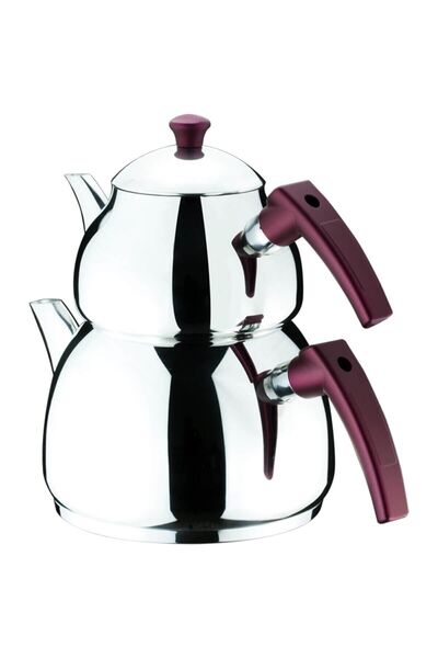 Akdeniz Orta Boy Venüs Bakalit Kulp Çaydanlık