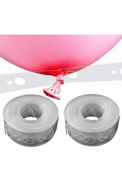 HKNYS 75 Blue, Burgundy Balloon + 5 Meter Balloon Chain