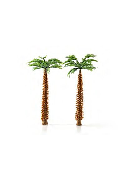 Jordania Maket Palmiye Ağacı 1/50 - Yeşil 12,5cm