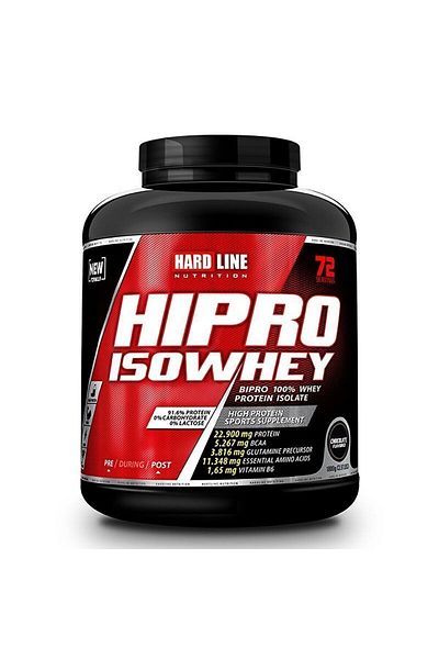 Hardline Hipro Isowhey 1800 gr - Chocolate Isolated Protein