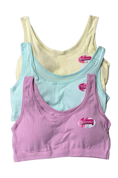 Dondeza Набір з 4 жіночих бюстгальтерів та бюстгальтерів-бюстгальтерів - з товстими бретелями, вкладишами та напівшортами для тренувань