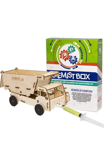 Robocombo Wooden Hydraulic Truck (Movable Dorsel) - Stem