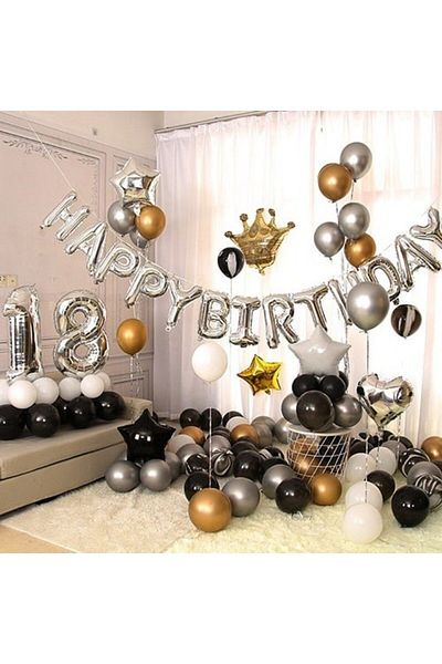 ikm balon 35 cm Small Silver Balloon - Letter C Foil
