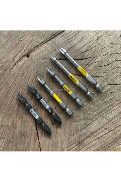 DvK DWK PH2 BİTS UÇ MIKNATISLI PHC YILDIZ UÇ PH2 SAC VİDA SIKMA UCU 75MM 6LI