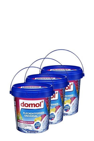 DOMOL Mucizevi Oxi Güç Renklilere Özel Leke Çıkarıcı Toz 750 Gr (3 Adet)