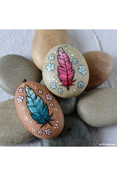 Taş Tasarım أحجار طلاء الحجر حجم صغير 20 قطعة