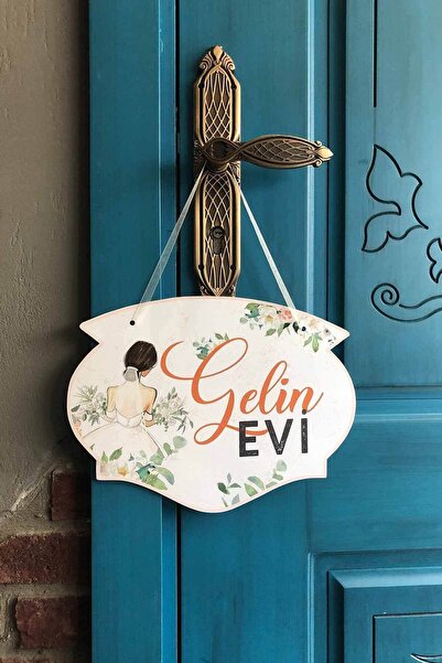 bi tutam mutluluk Gelin Evi Kapı Süsü - Ks135
