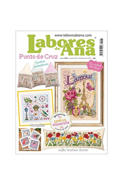 Labores de Ana Revista punto de cruz Las Labores de Ana Nakış Elişi Hobi Derg...