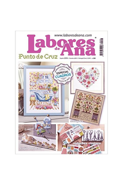 Labores de Ana Revista punto de cruz Las Labores de Ana Nakış Elişi Hobi Derg...