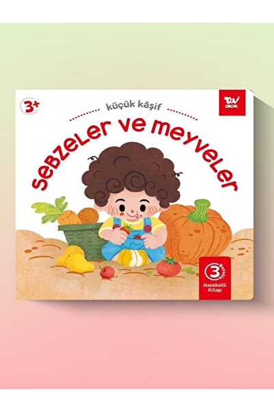 Genel Markalar Hareketli Kitap 3d Küçük Kaşif Sebzeler Ve Meyveler - Türkiye ...