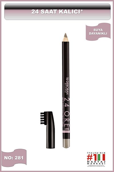 Deborah Eyebrow 24Ore Pencil - No: 281