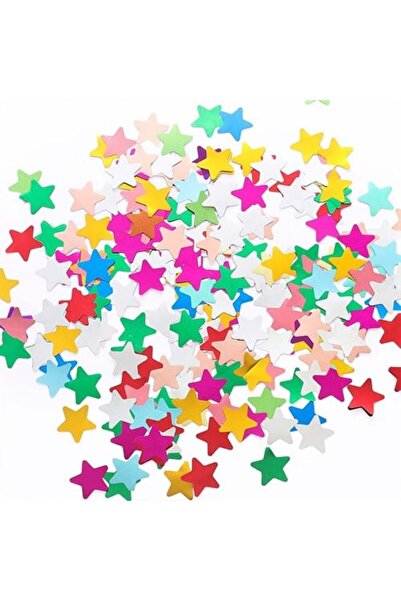 Partioutlet Karışık Renkli Yıldız Konfeti